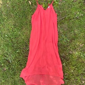 Old Navy Medium Light Pink/Orange Dress